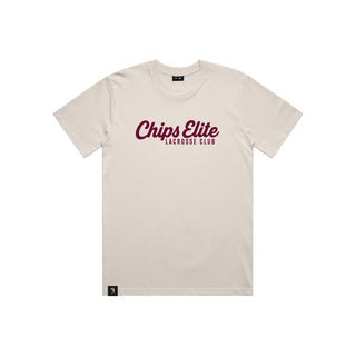 Cursive Chips Elite Tee