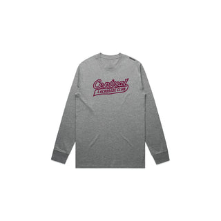 Cursive Central L/S Tee
