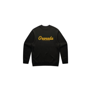 Cursive Granada Lacrosse Crew