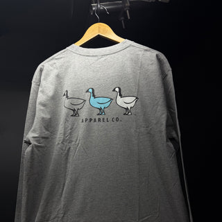 Triple Goose L/S - Grey