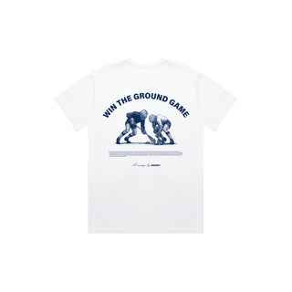 Win the Ground Game Lacrosse Tee