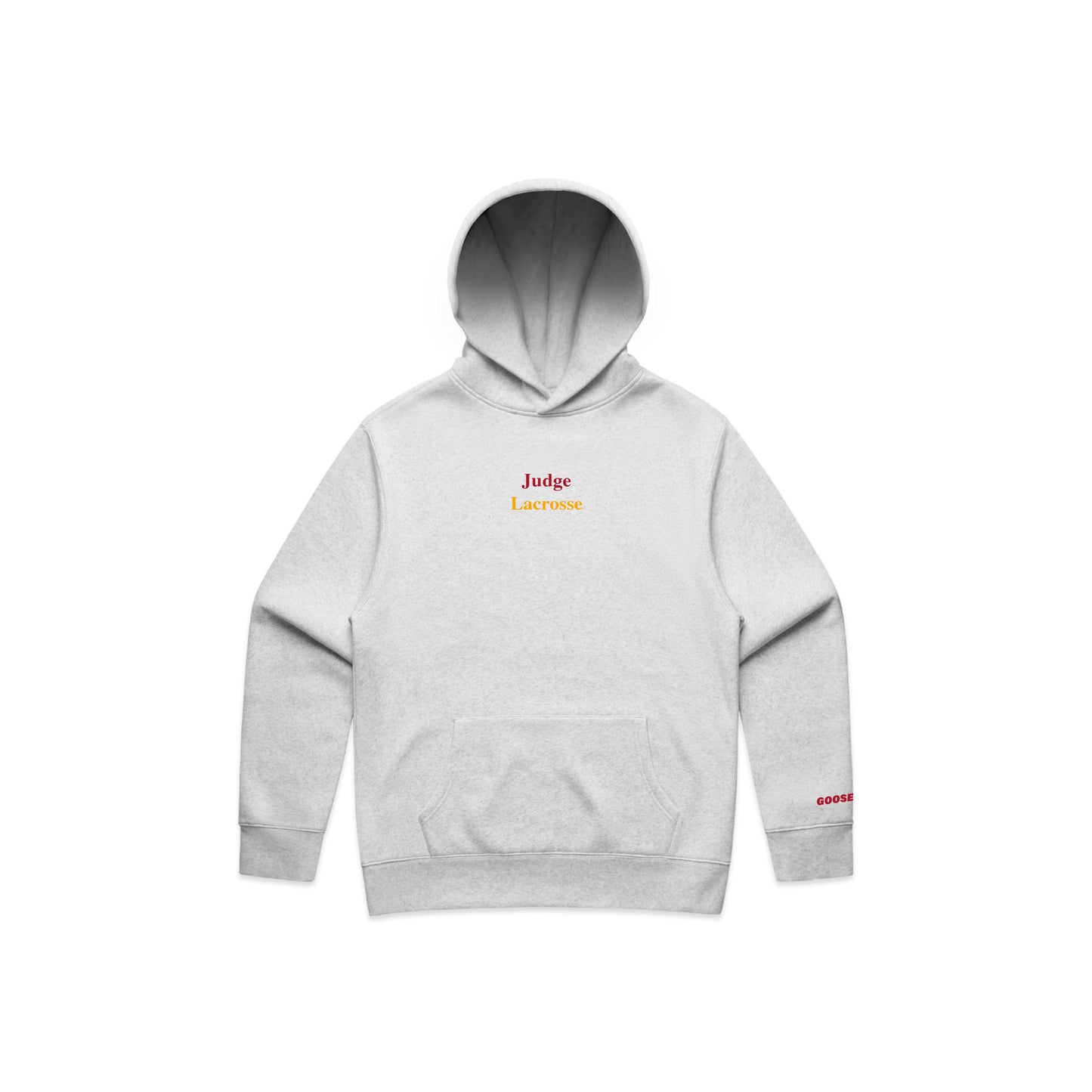 Judge Lacrosse Hoodie - White Heather