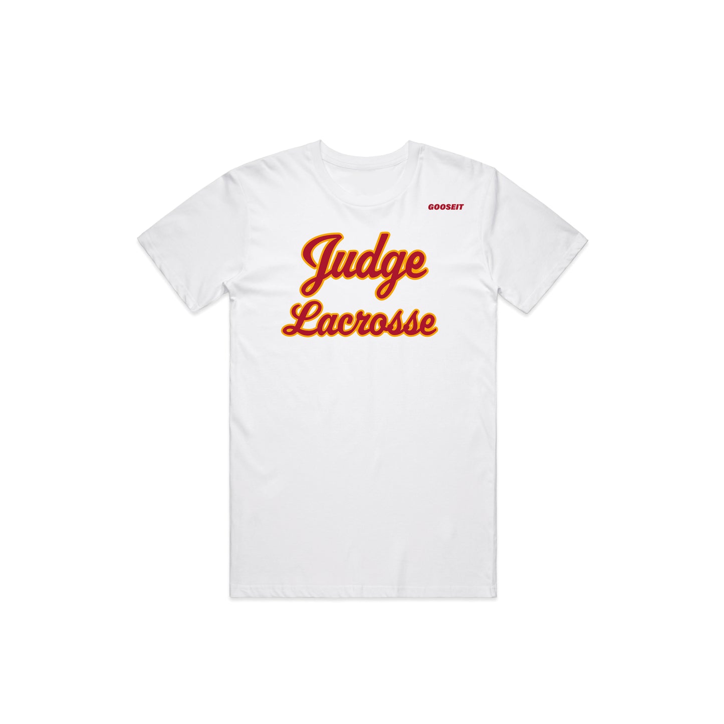 Judge Lacrosse Tee - White