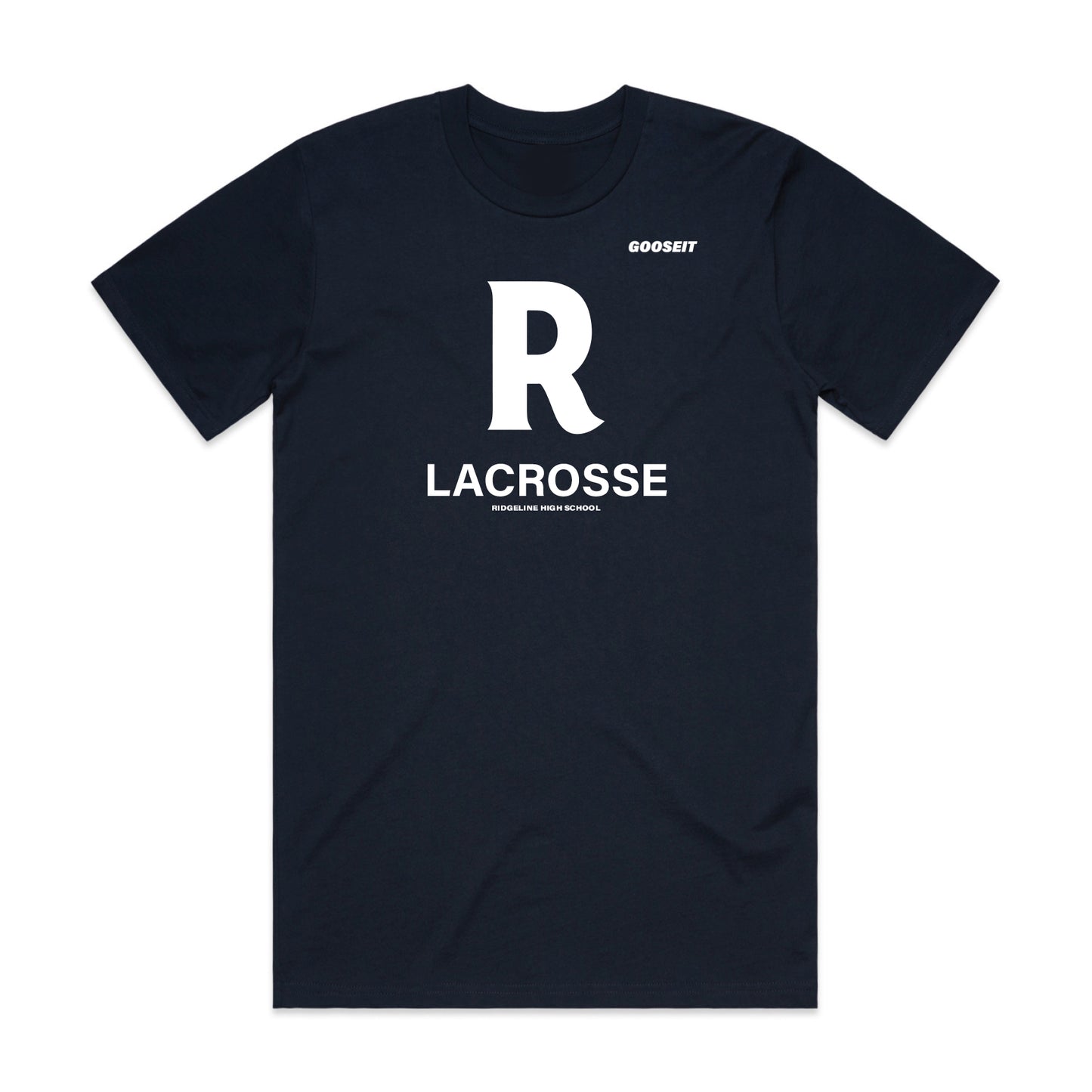 Ridgeline Lacrosse Tee - Navy