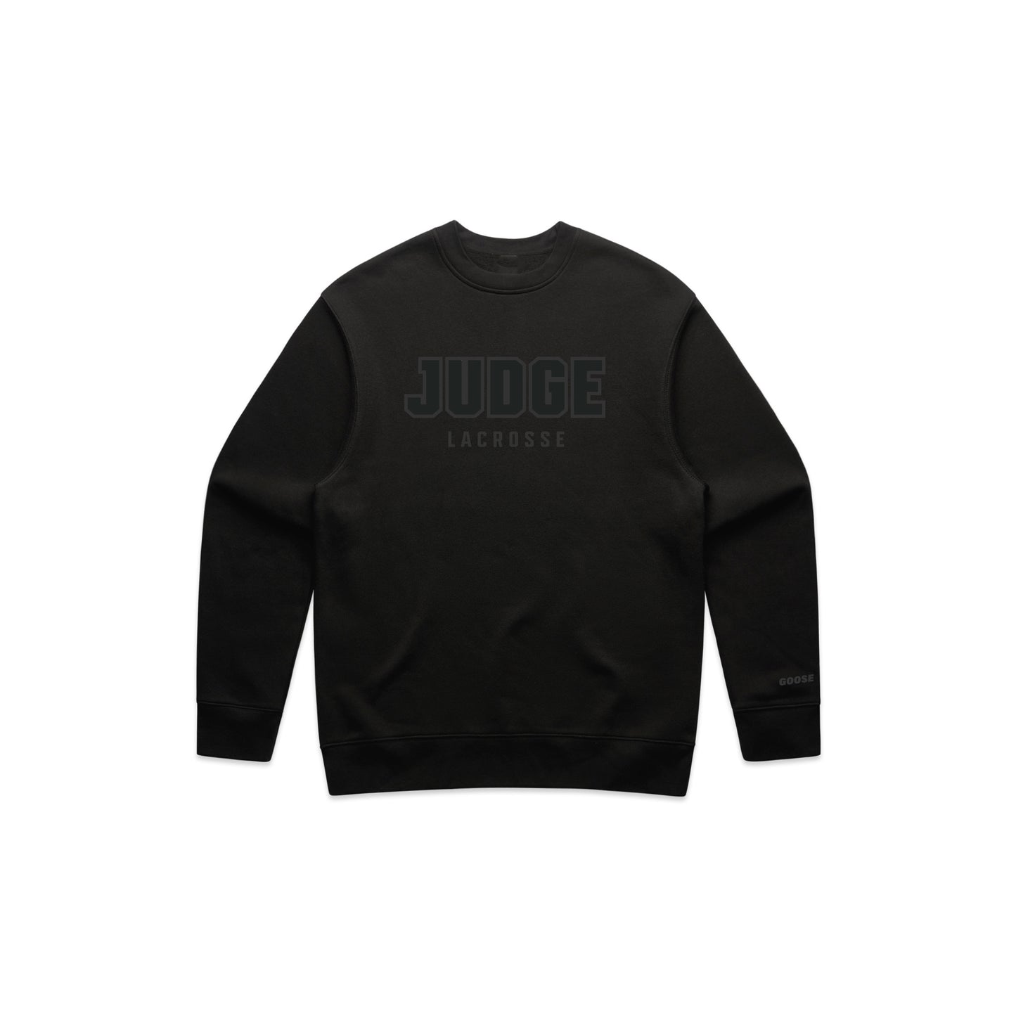 JUDGE Lacrosse Crew - Black/Black