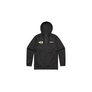 CE Quarter Zip Rain Coat - Black