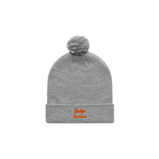 Judge Beanie w/ Pom - Athletic Heather