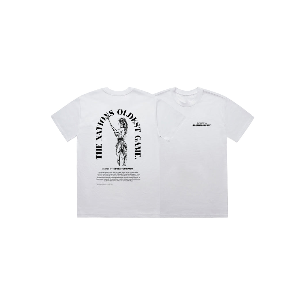 Roots Tee - White