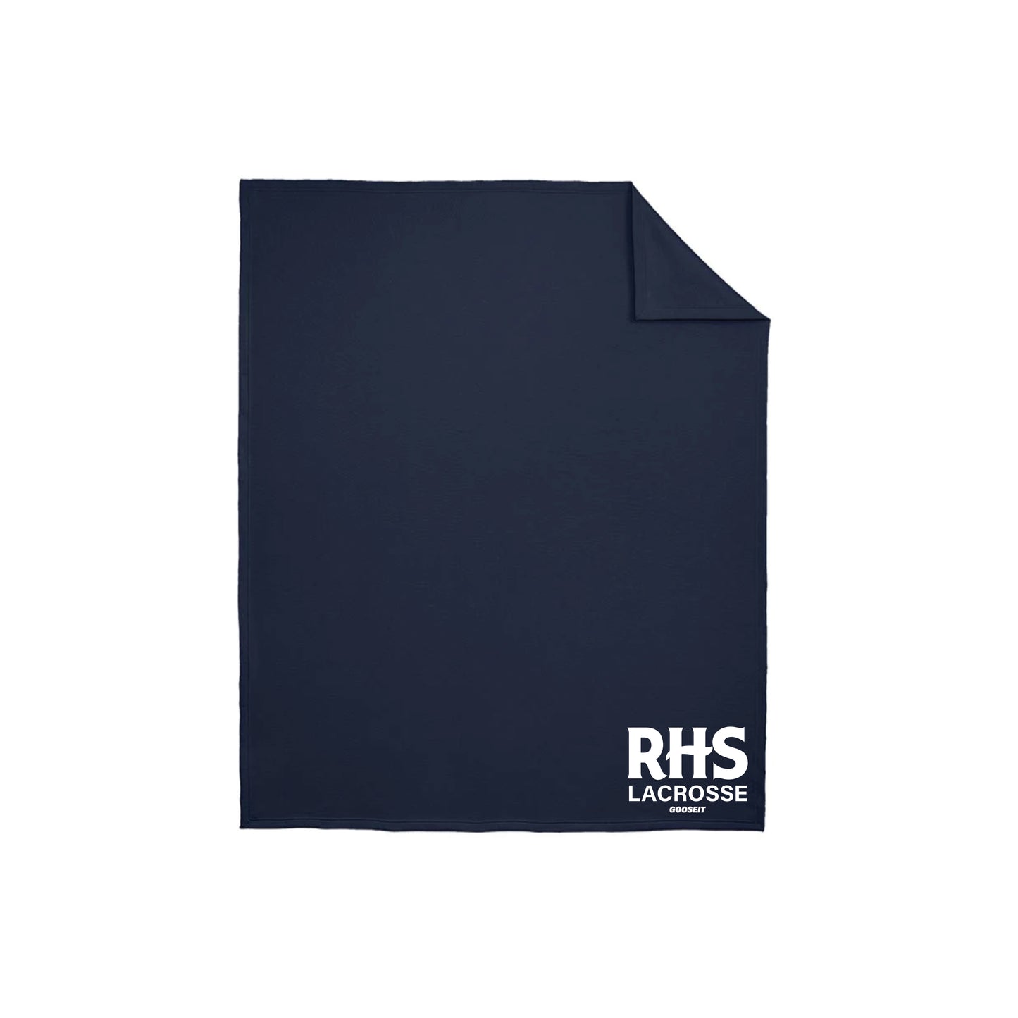 Ridgeline Fleece Blanket - Navy