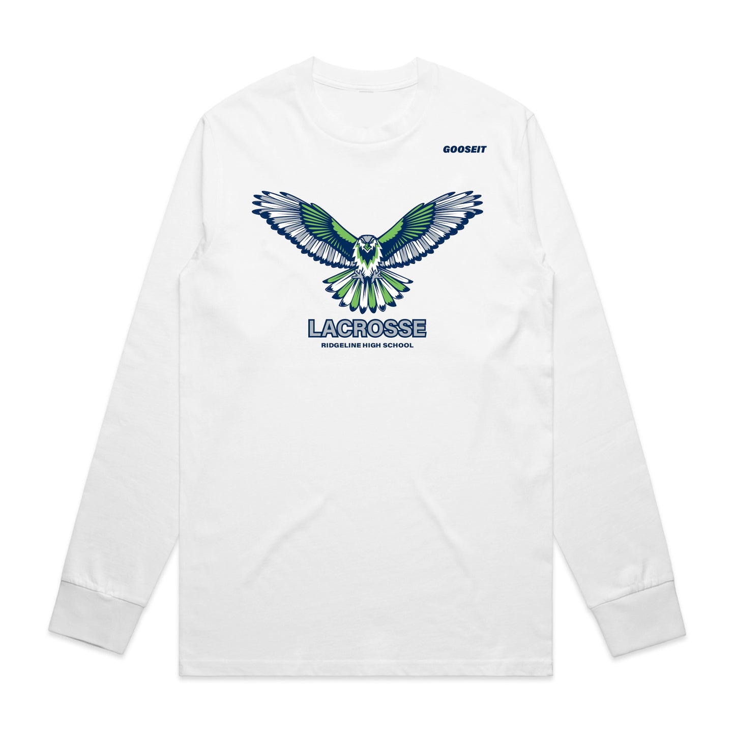 Ridgeline Lacrosse L/S - White