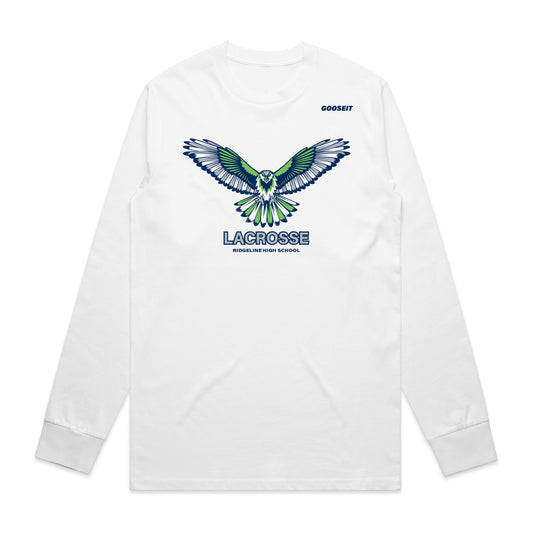 Ridgeline Lacrosse L/S - White