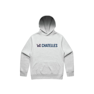 Chatelles White Heather Hoodie