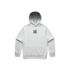 Small WX White Heather Hoodie
