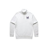 Small WX White Heather 1/4 Zip