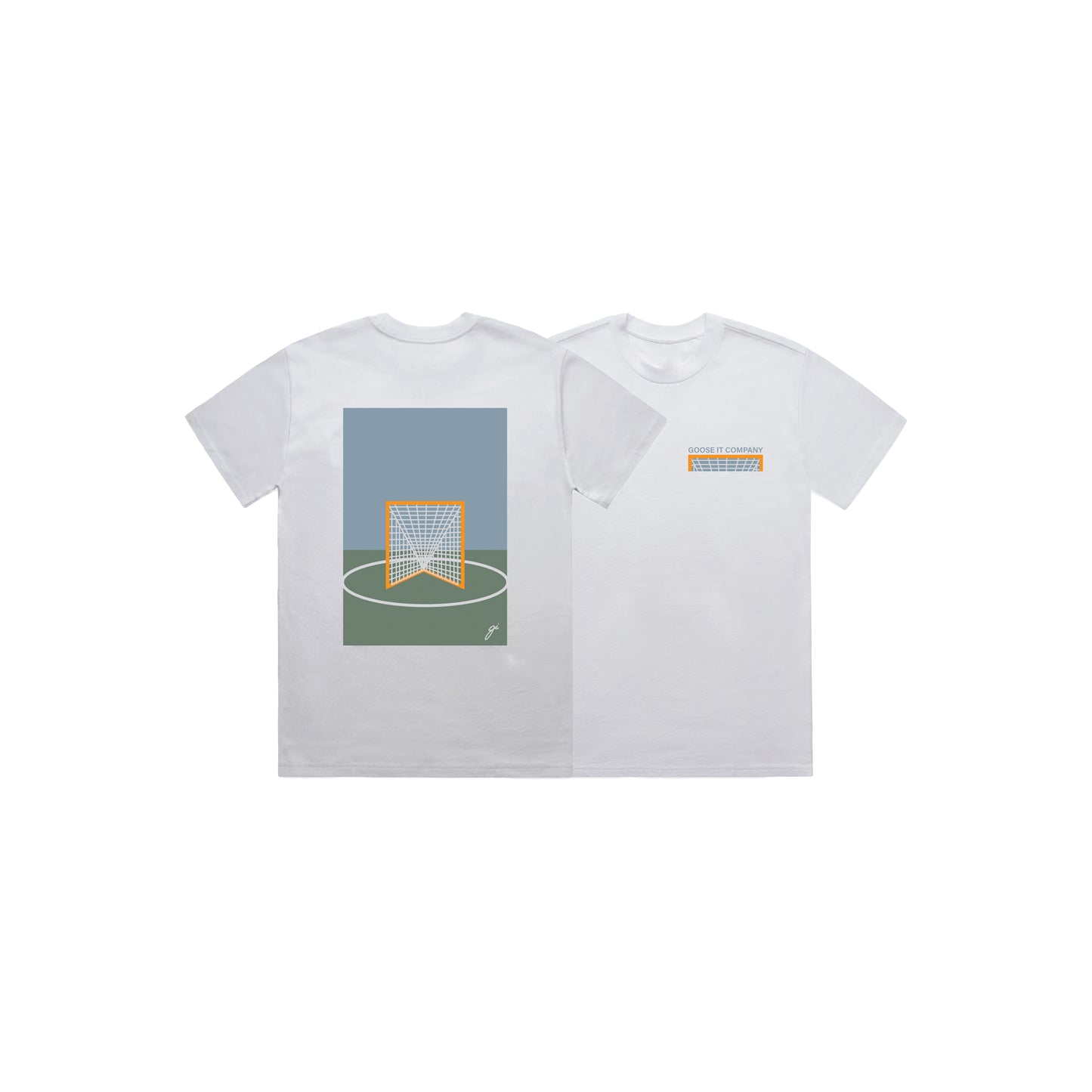 Net Tee - White