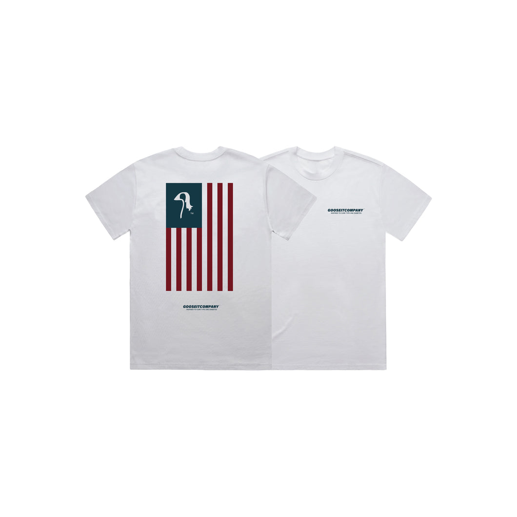 Uncle Sam Tee - White