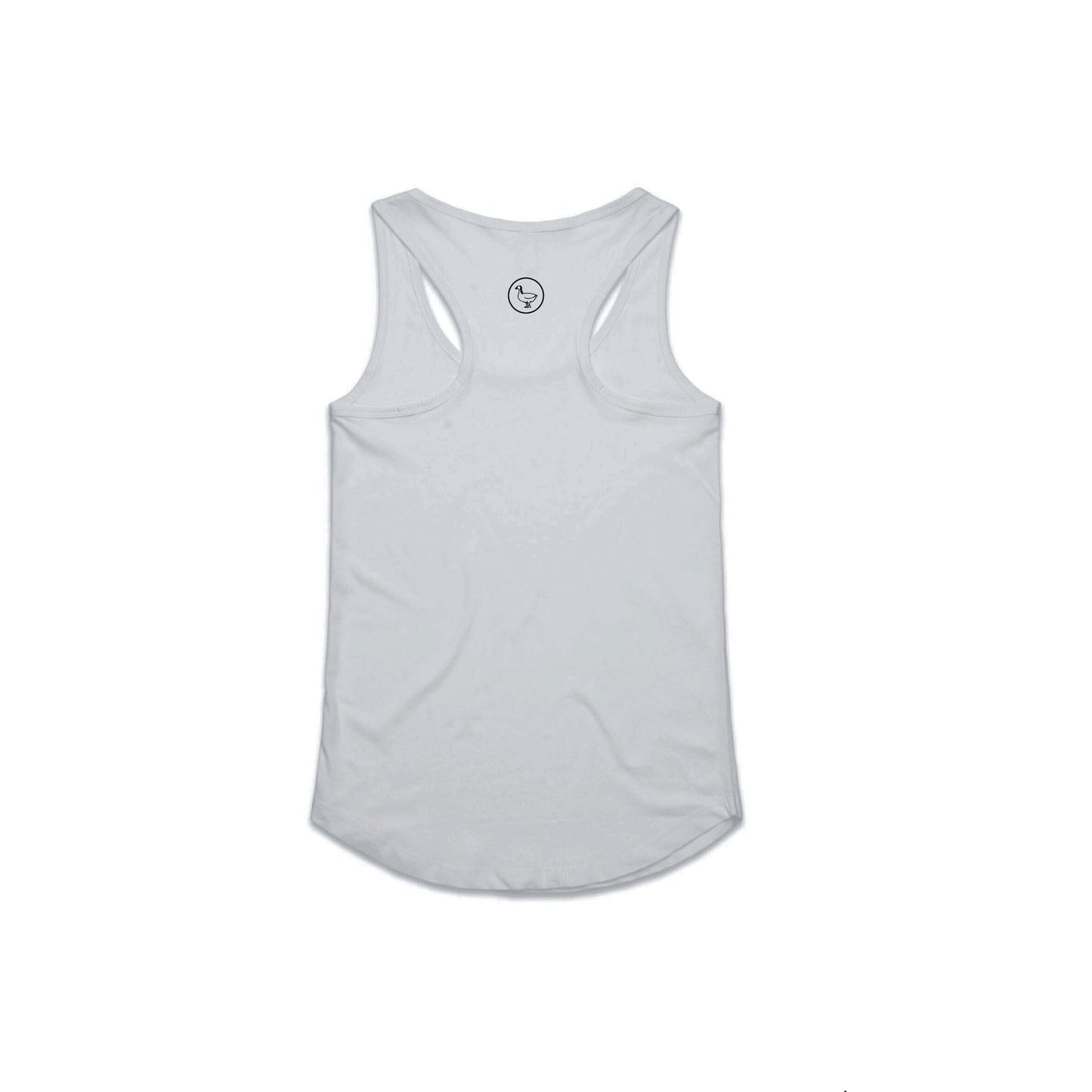 Wo's Racerback Tank - White