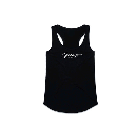 Wo's Racerback Tank - Black