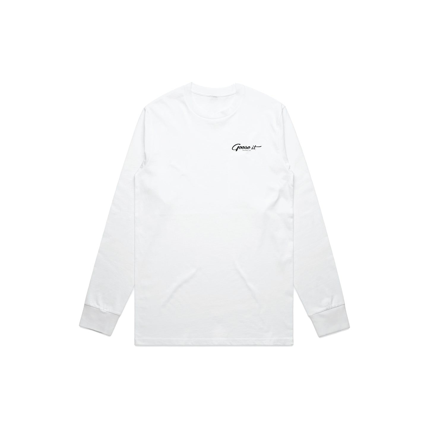 Triple Goose Long Sleeve - White